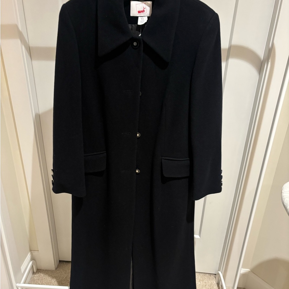 Mondi Classic Black Trench Coat